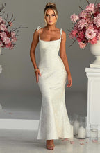 Olivia Maxi Dress - Ivory