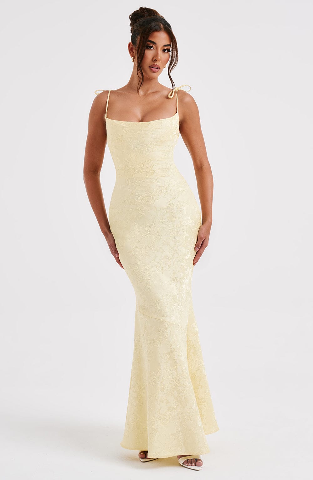 Natalia Maxi Dress - Lemon