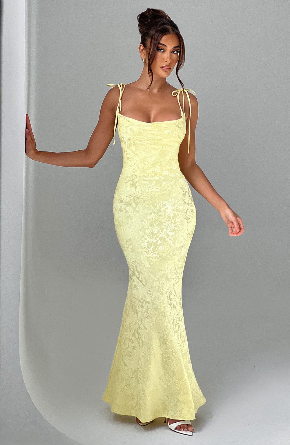 Natalia Maxi Dress - Lemon
