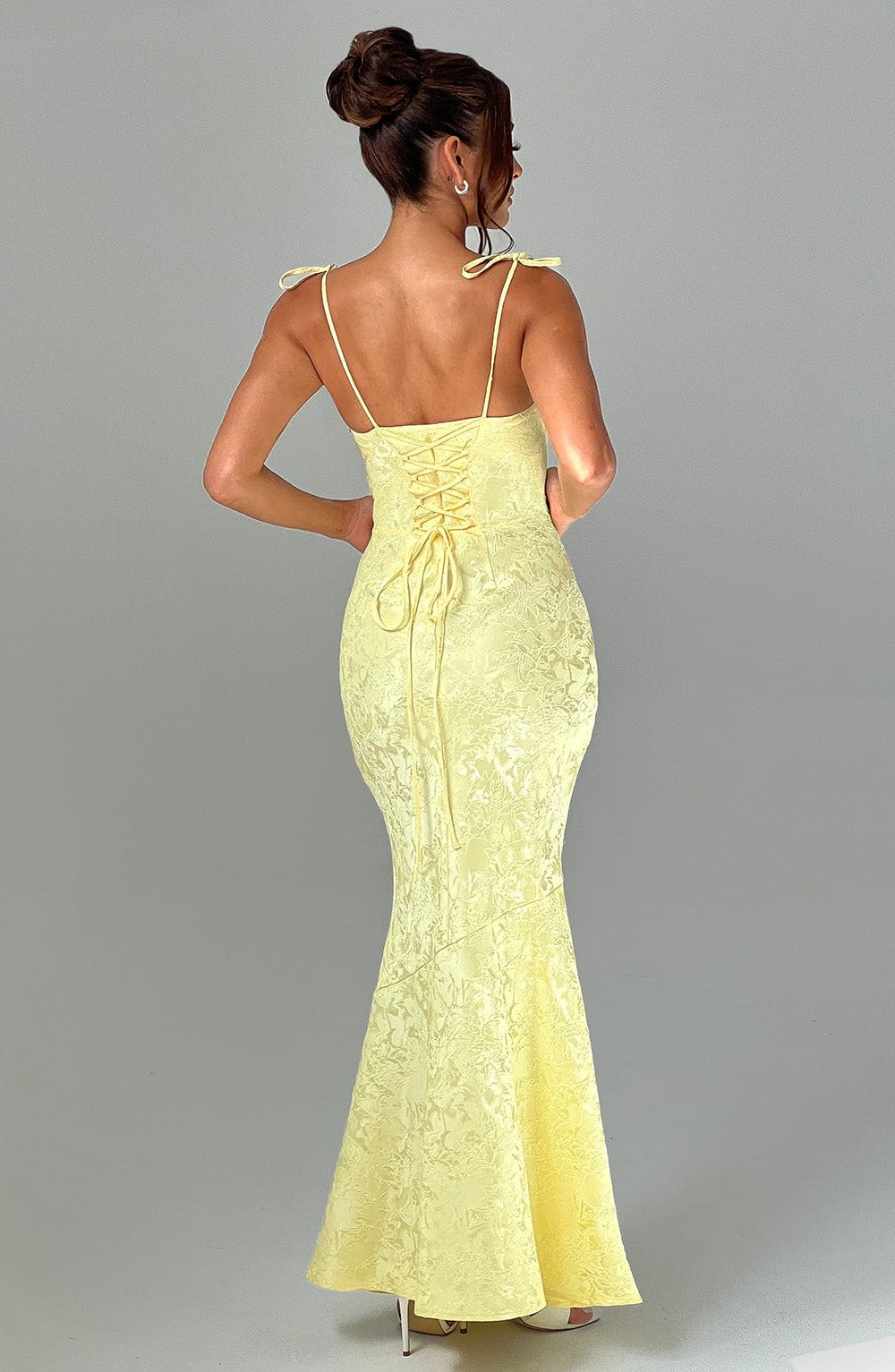 Natalia Maxi Dress - Lemon