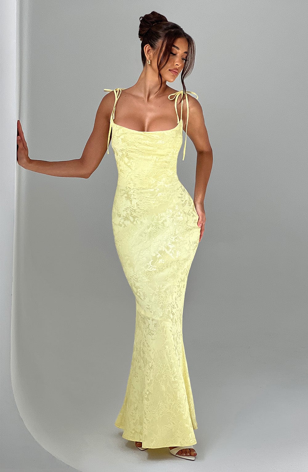 Natalia Maxi Dress - Lemon