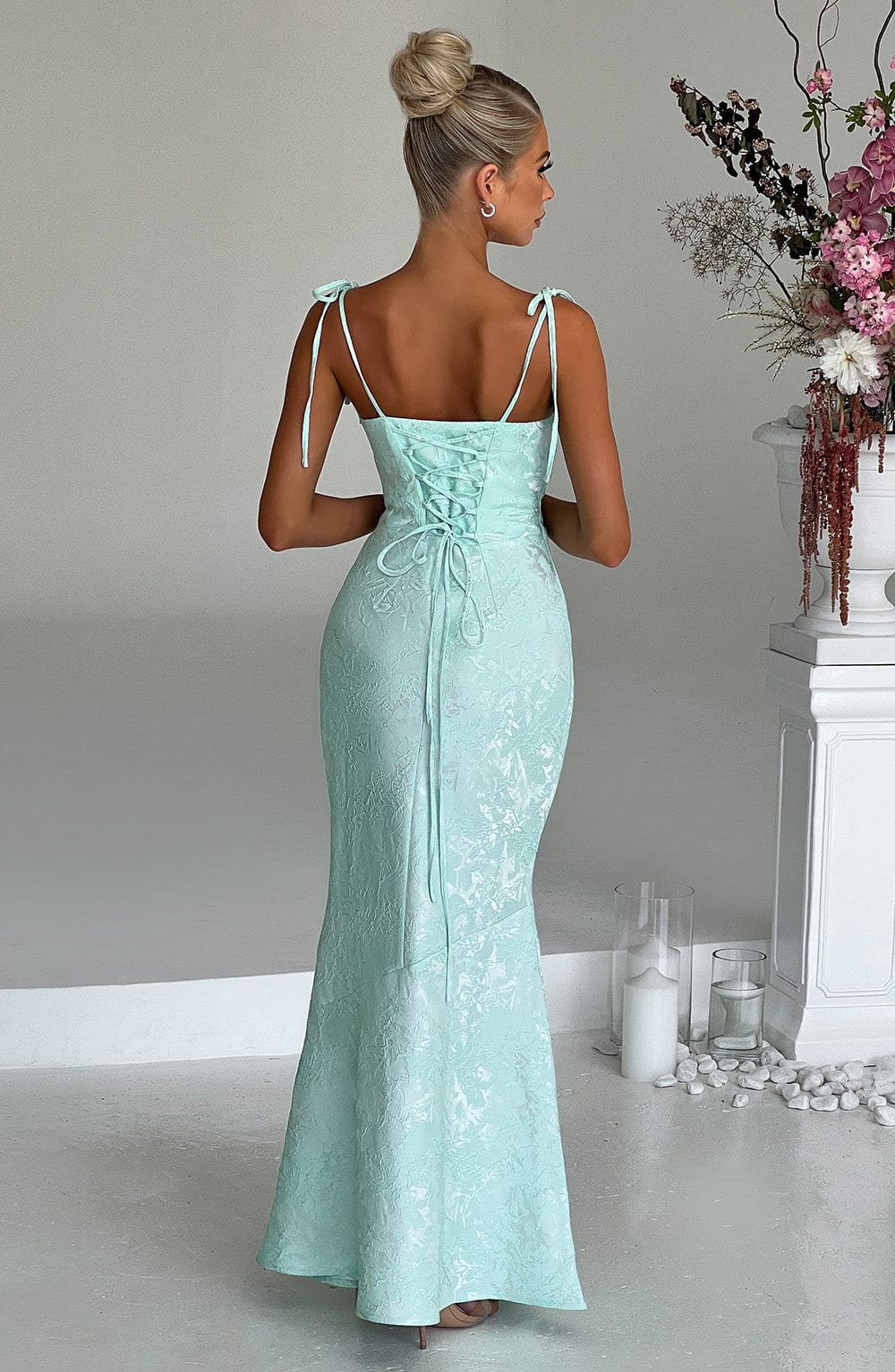 Chloe Maxi Dress - Mint