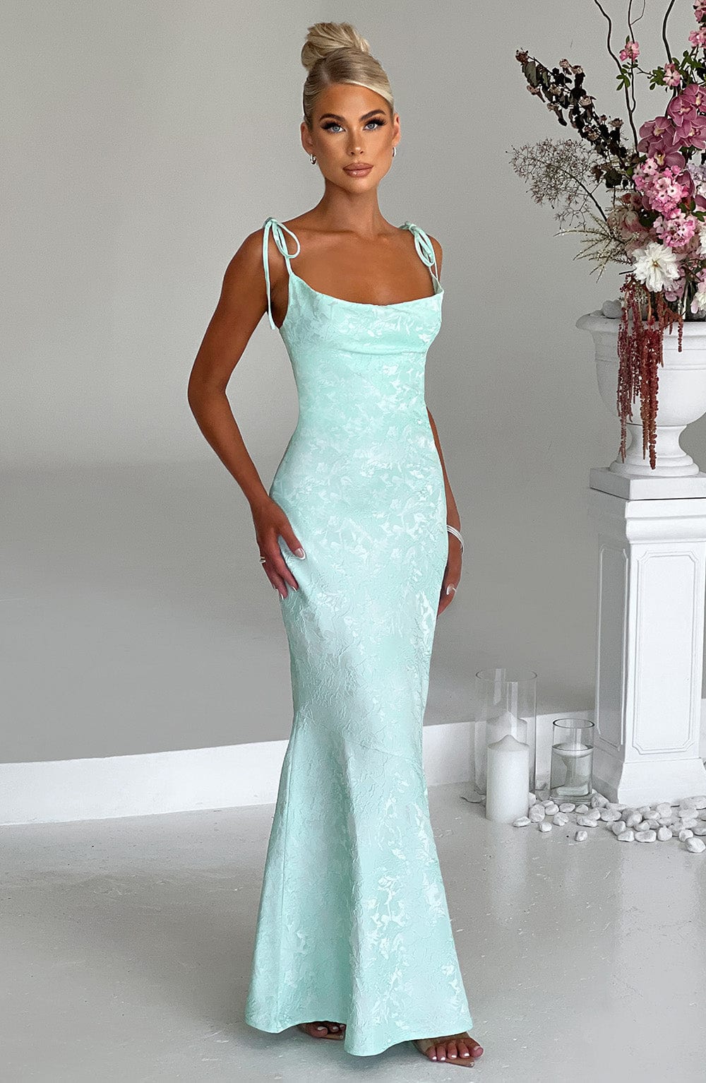 Chloe Maxi Dress - Mint