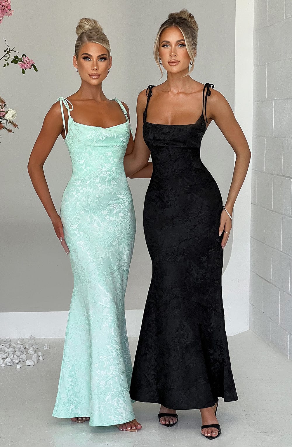 Chloe Maxi Dress - Mint