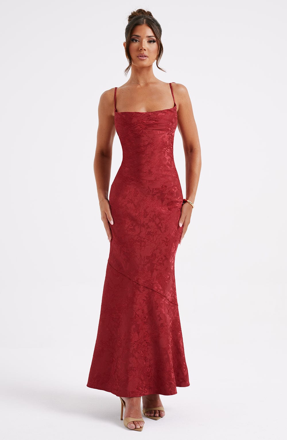 Olivia Maxi Dress - Red