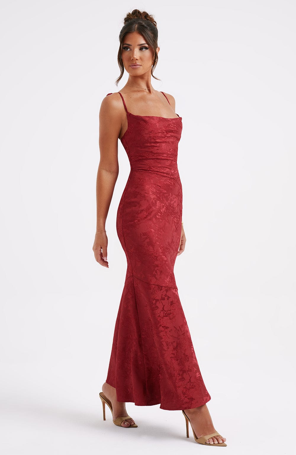 Olivia Maxi Dress - Red