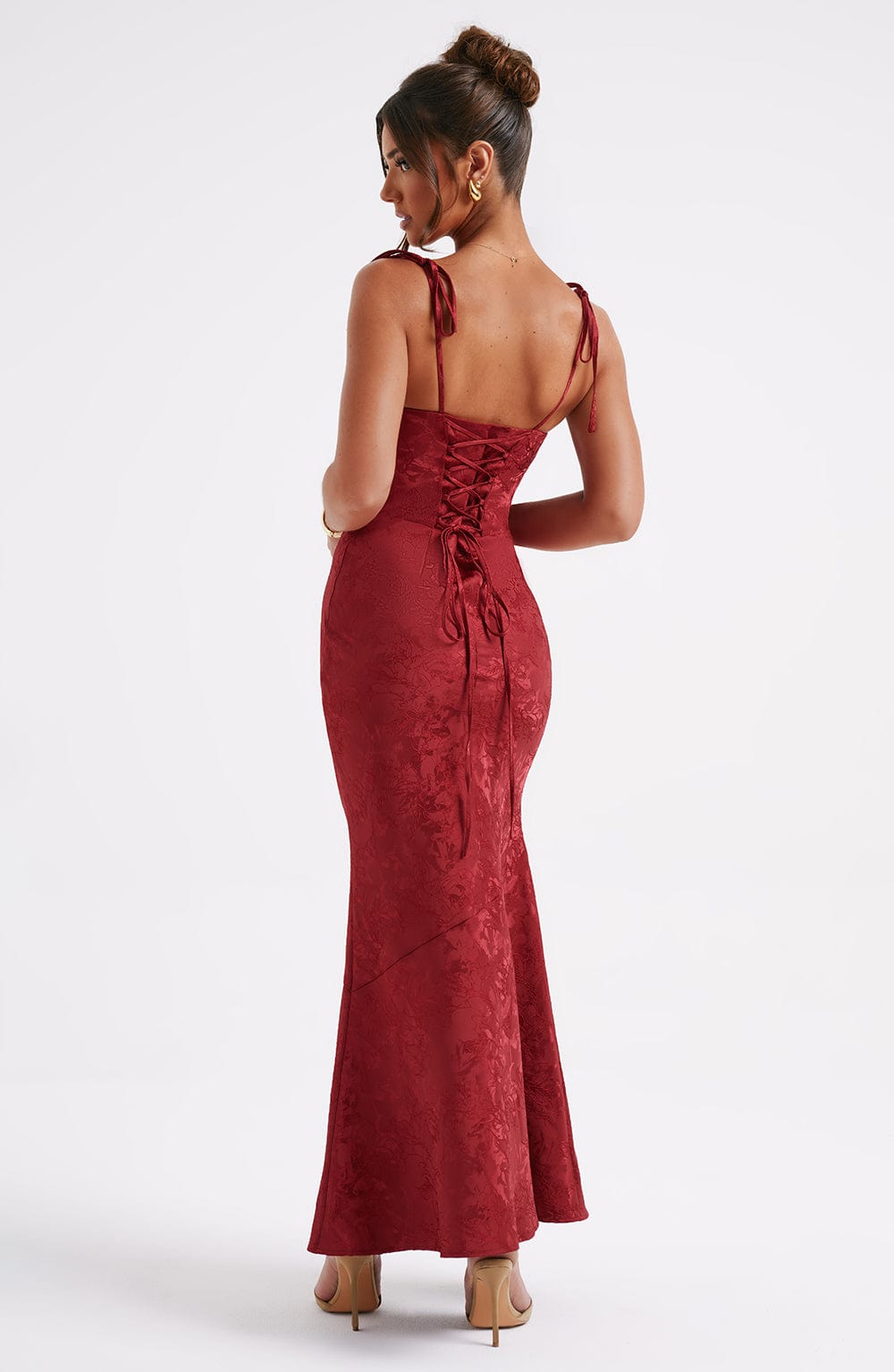 Olivia Maxi Dress - Red