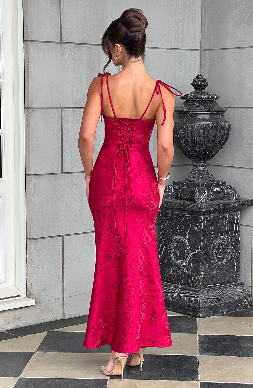 Olivia Maxi Dress - Red