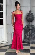 Olivia Maxi Dress - Red
