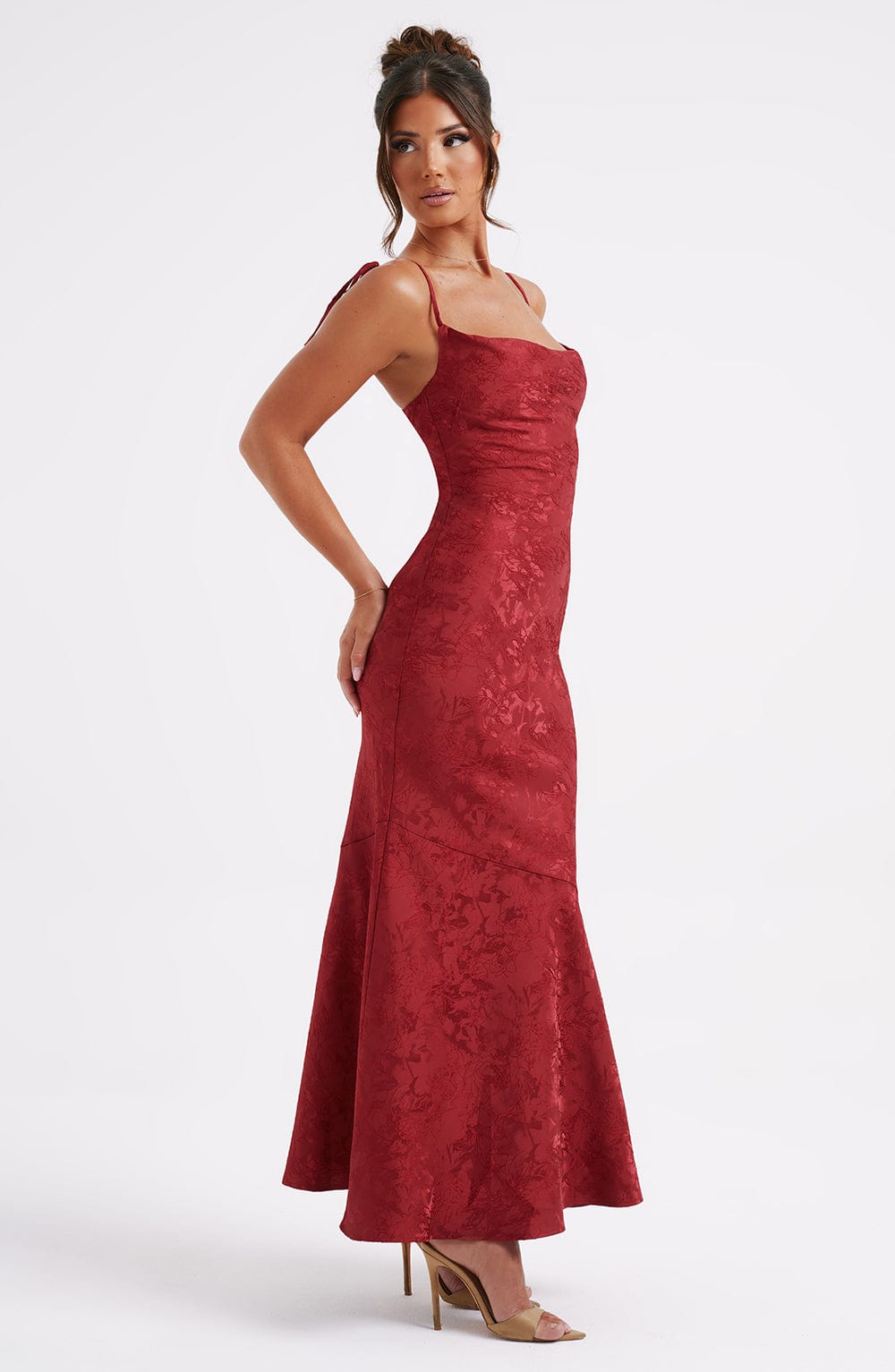 Olivia Maxi Dress - Red