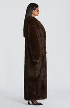 Daisy Coat - Chocolate