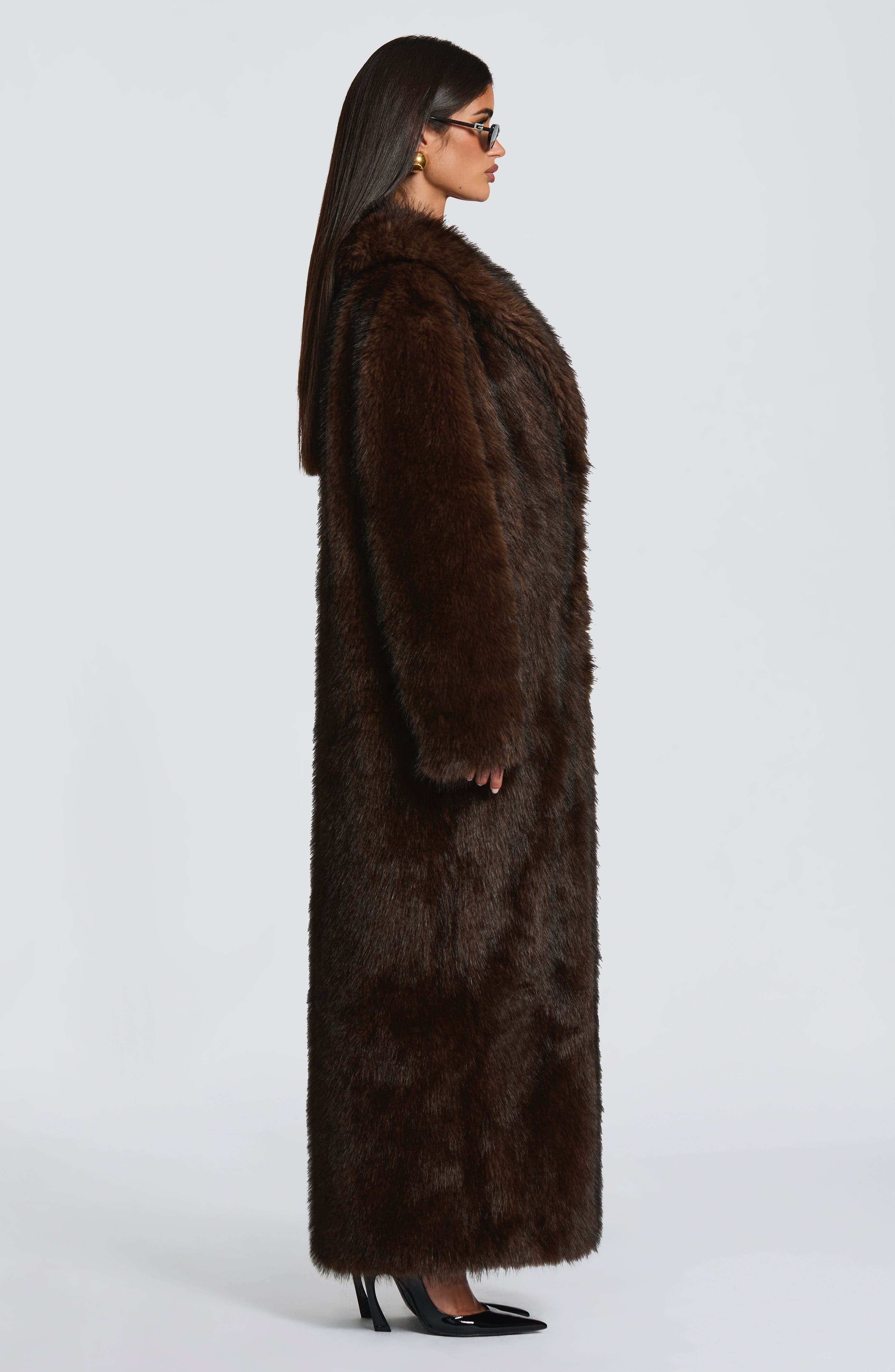 Daisy Coat - Chocolate