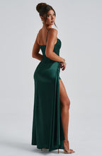 Allison Maxi Dress - Emerald