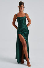 Allison Maxi Dress - Emerald