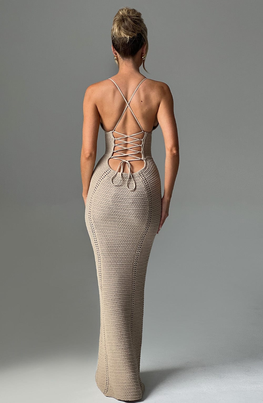 Laila Maxi Dress - Beige