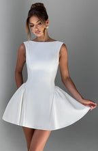 Chloe Mini Dress - Ivory