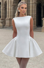 Chloe Mini Dress - Ivory