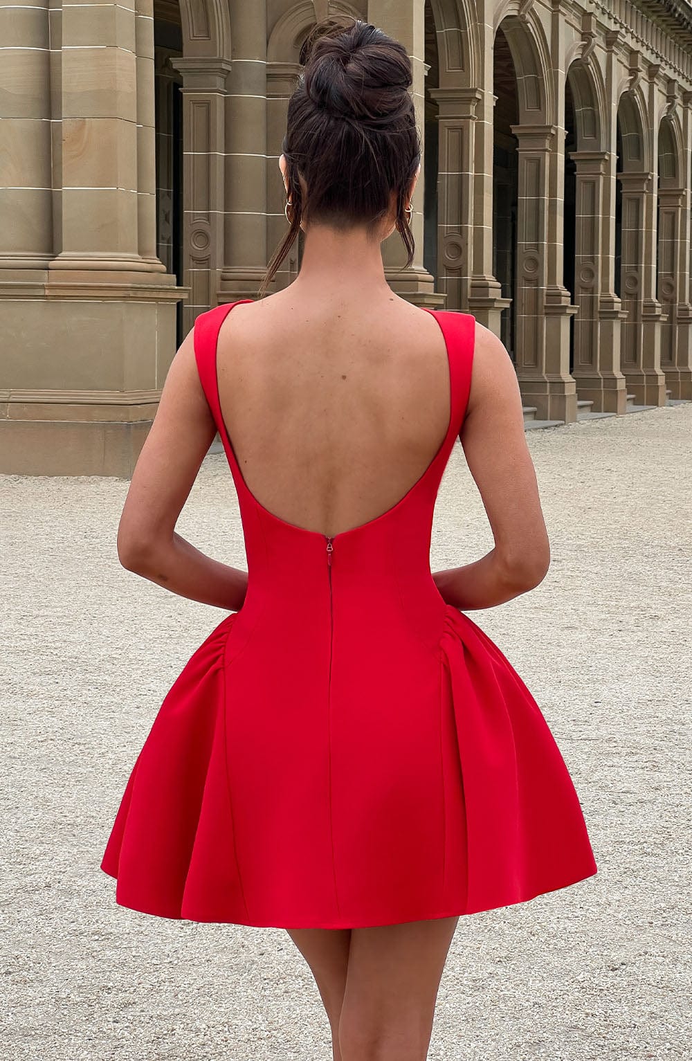 Chloe Mini Dress - Red