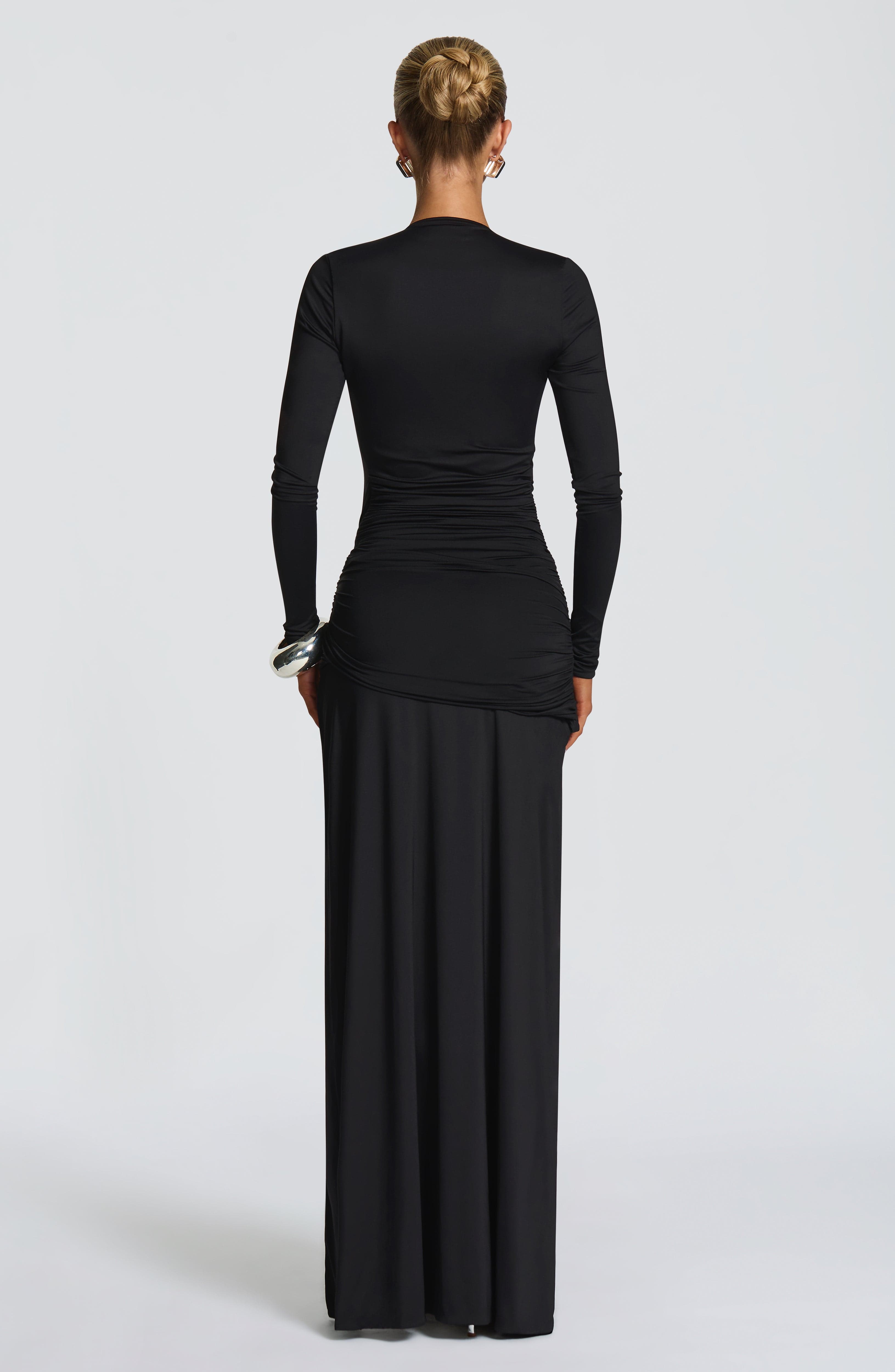 Lila Maxi Dress - Black