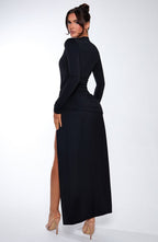 Lila Maxi Dress - Black