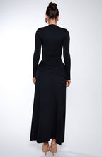 Lila Maxi Dress - Black