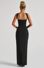 Lucia Maxi Dress - Black