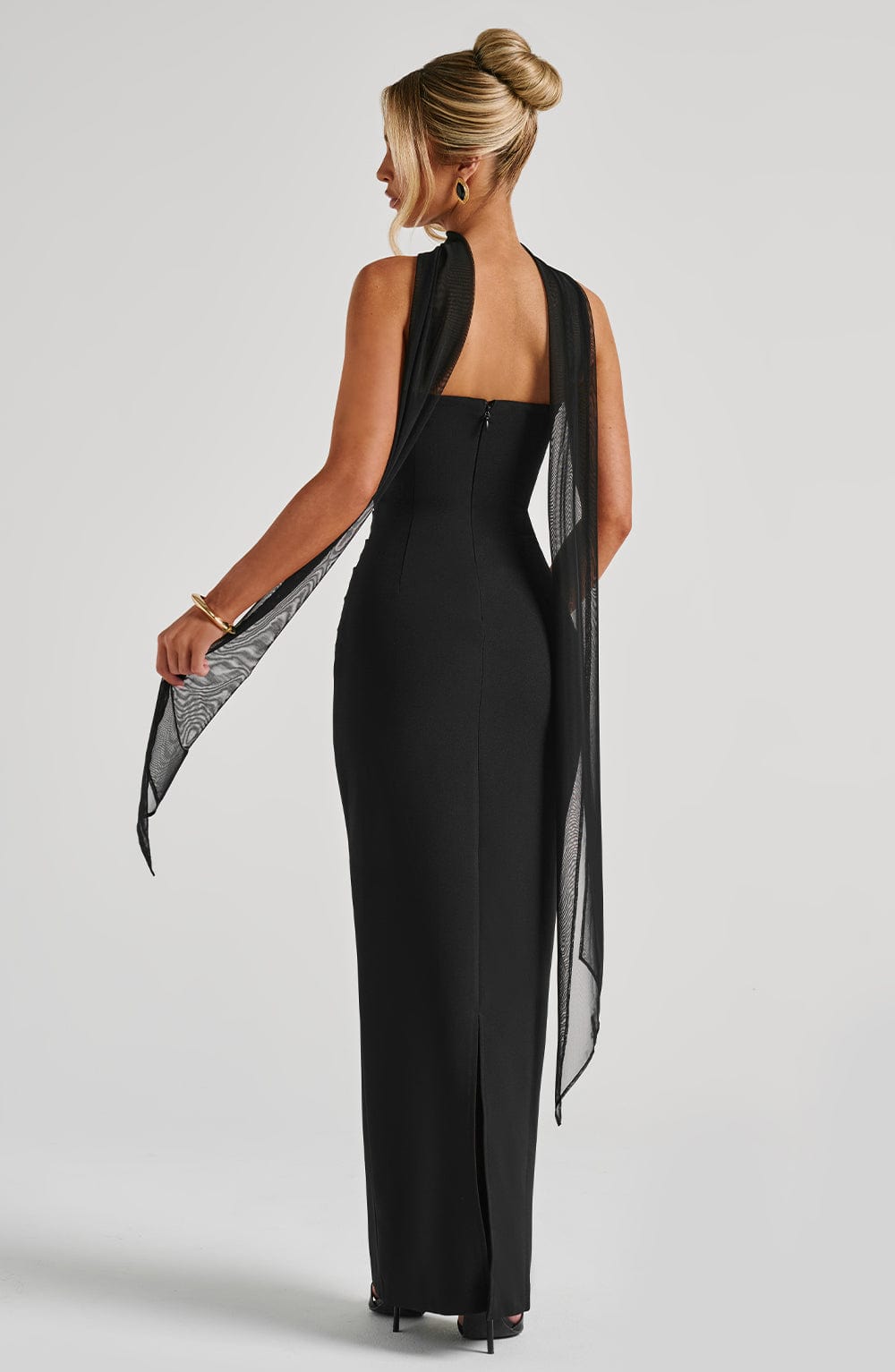 Lucia Maxi Dress - Black