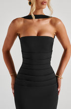 Lucia Maxi Dress - Black