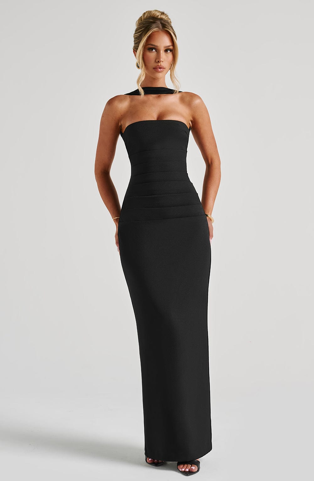 Lucia Maxi Dress - Black