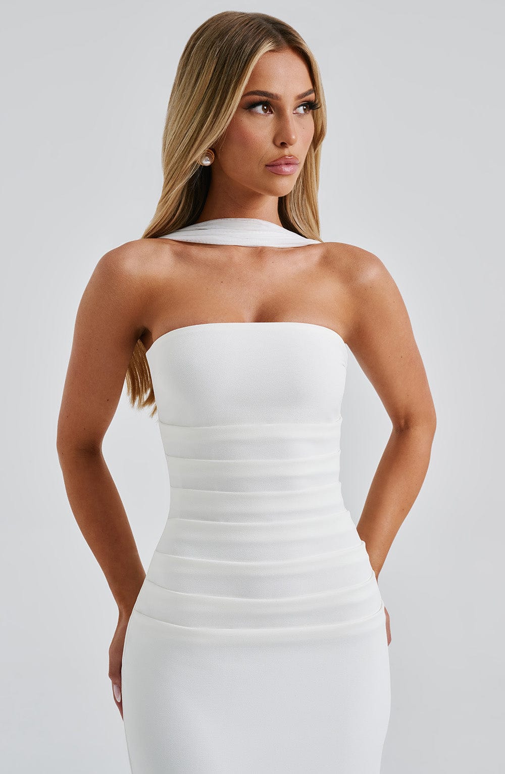 Lucia Maxi Dress - Ivory