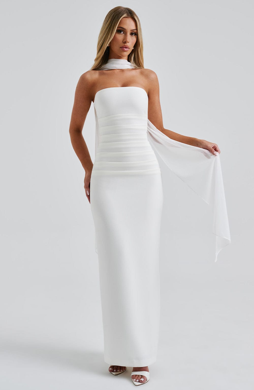Lucia Maxi Dress - Ivory