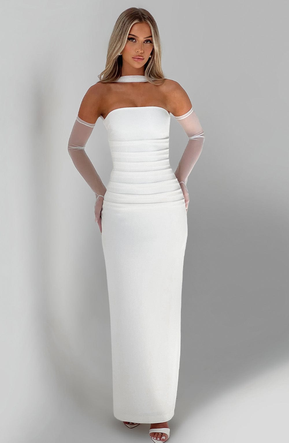 Lucia Maxi Dress - Ivory