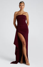 Chelsea Maxi Dress - Cherry Lacquer