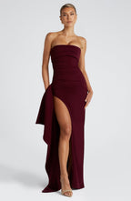 Chelsea Maxi Dress - Cherry Lacquer