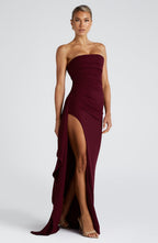 Chelsea Maxi Dress - Cherry Lacquer
