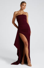 Chelsea Maxi Dress - Cherry Lacquer