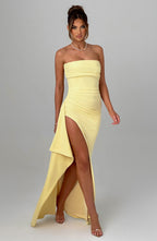 Chelsea Maxi Dress - Lemon