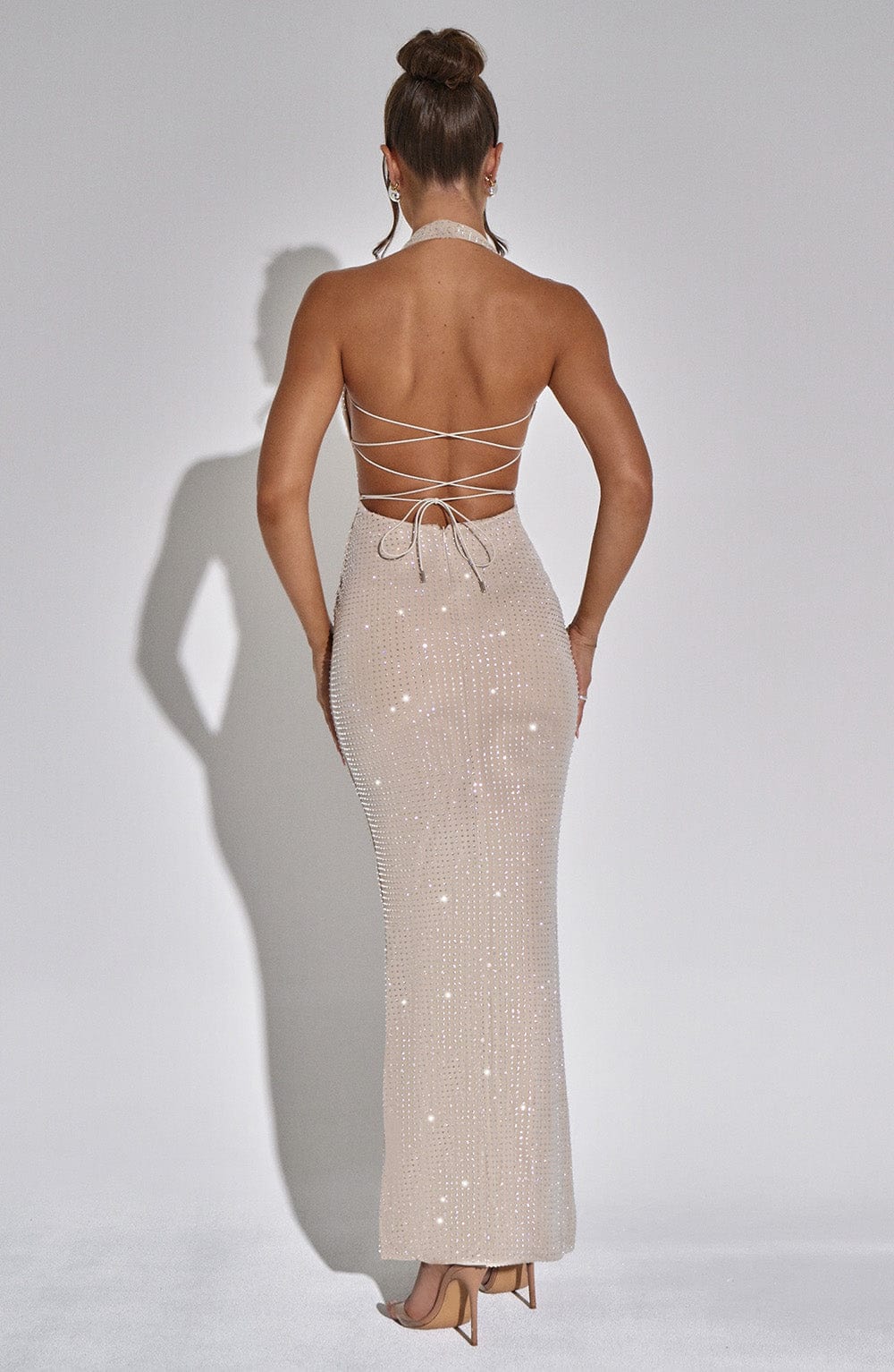 Harriet Maxi Dress - Nude