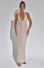 Harriet Maxi Dress - Nude