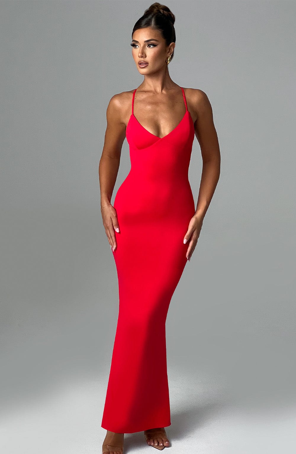 Bridget Maxi Dress - Red