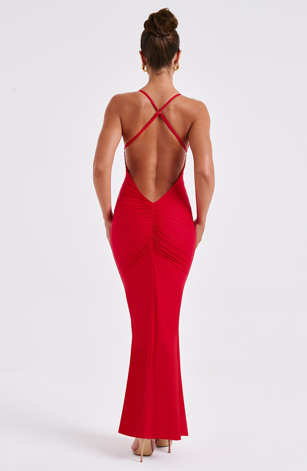 Bridget Maxi Dress - Red