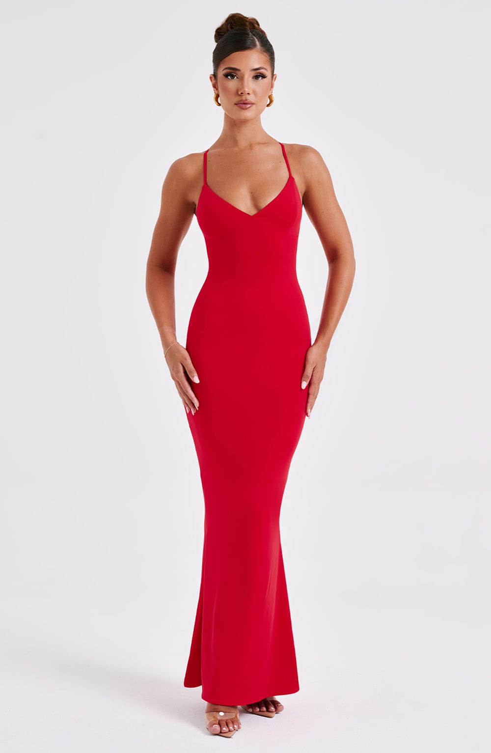 Bridget Maxi Dress - Red